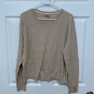 Tan lightweight sweater. Size XXL.